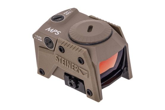 Steiner MPS pistol red dot sight in flat dark earth